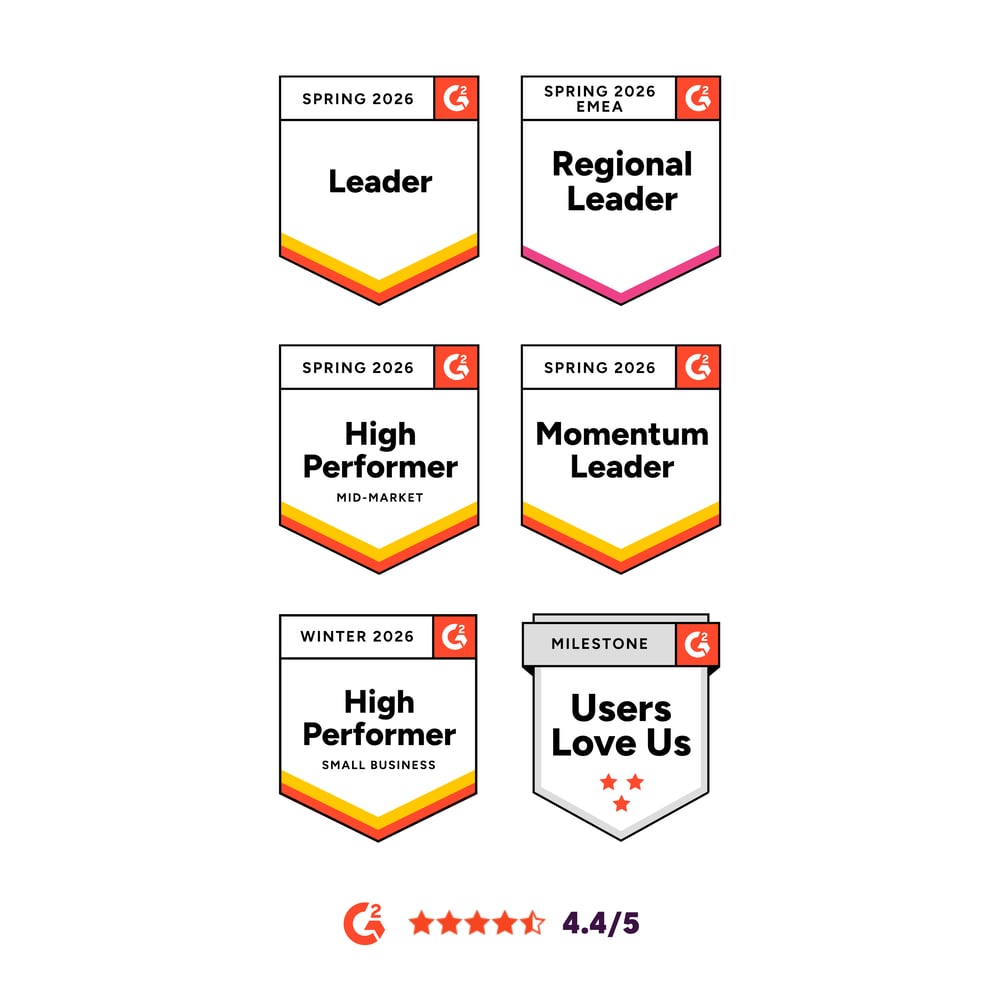 G2 Badges Spring 2026 board homepage