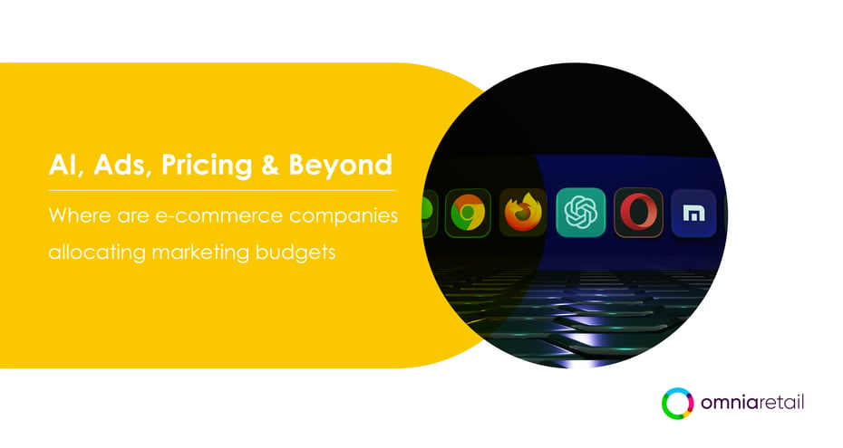 AI, Ads, Pricing & Beyond: Where are e-commerce companies allocating their marketing budgets?