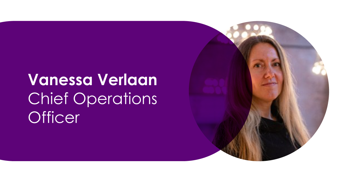 Meet the Team: Vanessa Verlaan Meet the Team: Vanessa Verlaan
